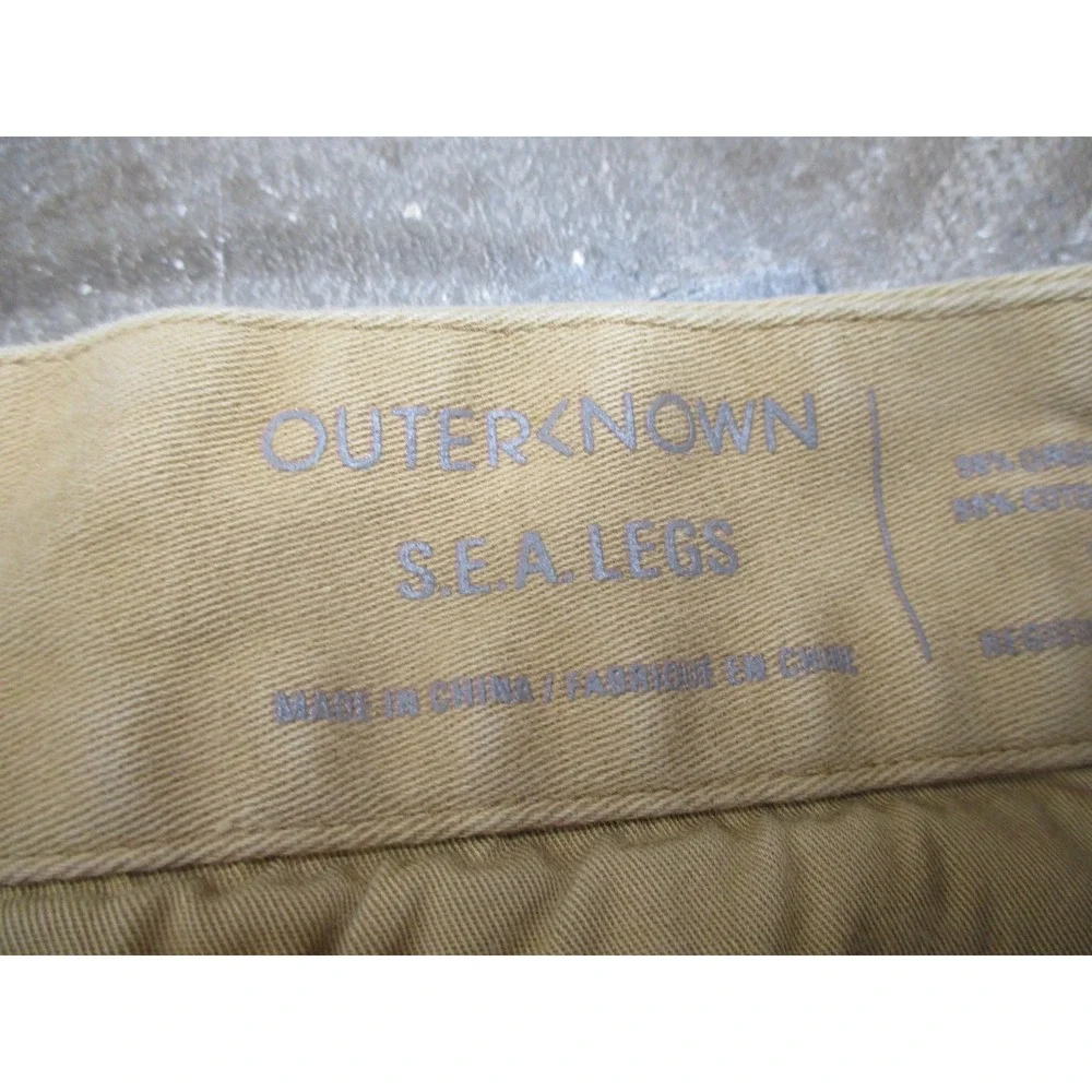 Outerknown S.E.A. Leg Pants Mens 31 Straight Leg Organic Casual Sustainable